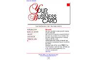 Your Own Business Card